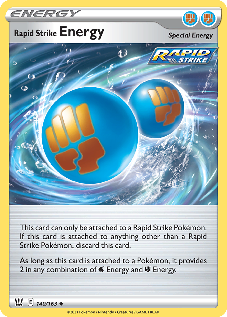 Rapid Strike Energy - 140/163 - Battle Styles