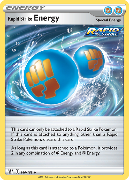 Rapid Strike Energy - 140/163 - Battle Styles