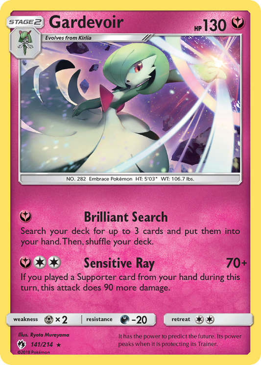 Gardevoir - 141/214 - Lost Thunder