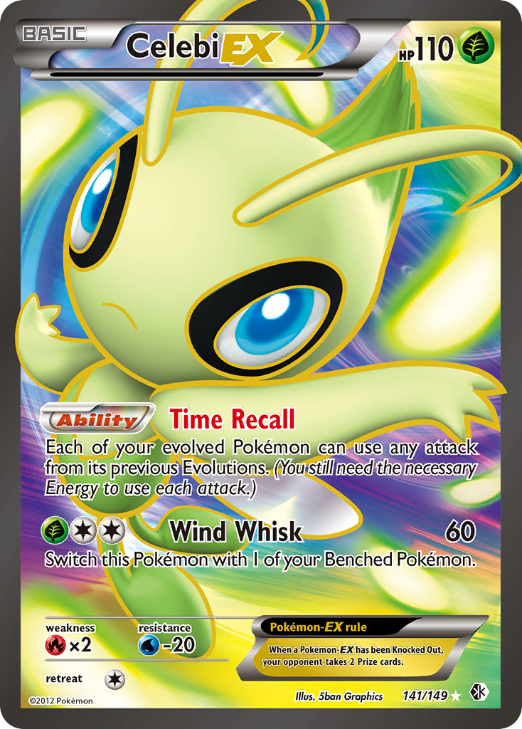 Celebi-EX - 141/149 - Boundaries Crossed