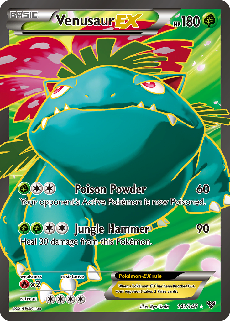 Venusaur-EX - 141/146 - XY