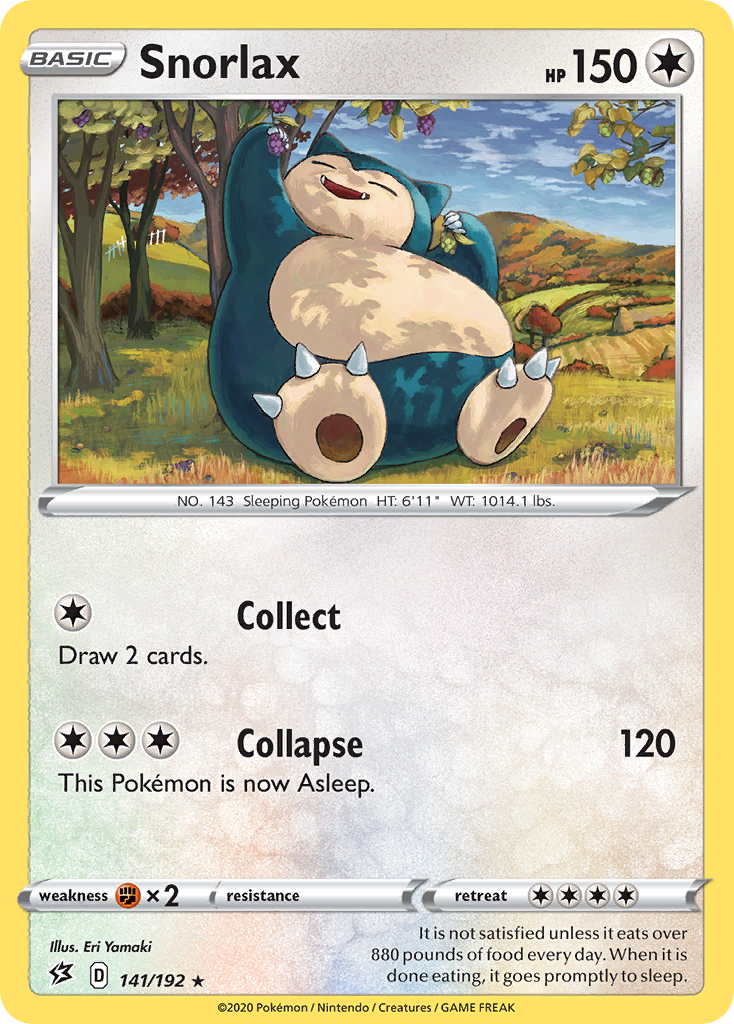 Snorlax - 141/192 - Rebel Clash