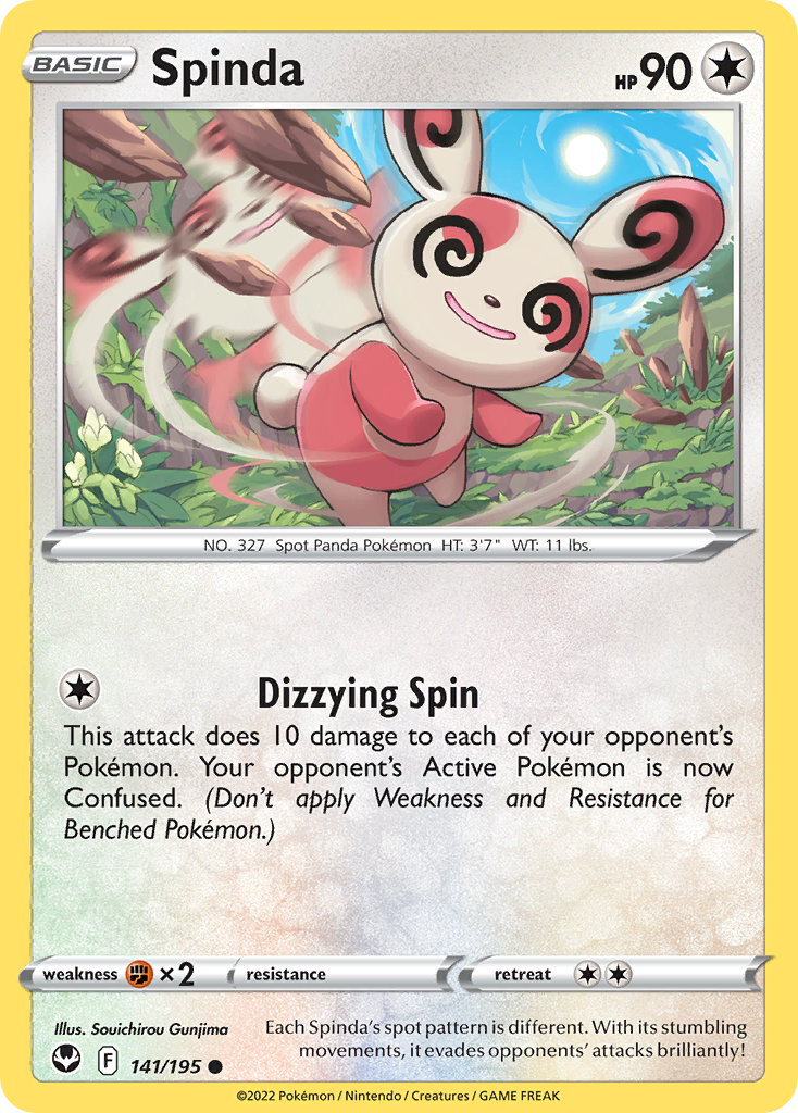 Spinda - 141/195 - Silver Tempest