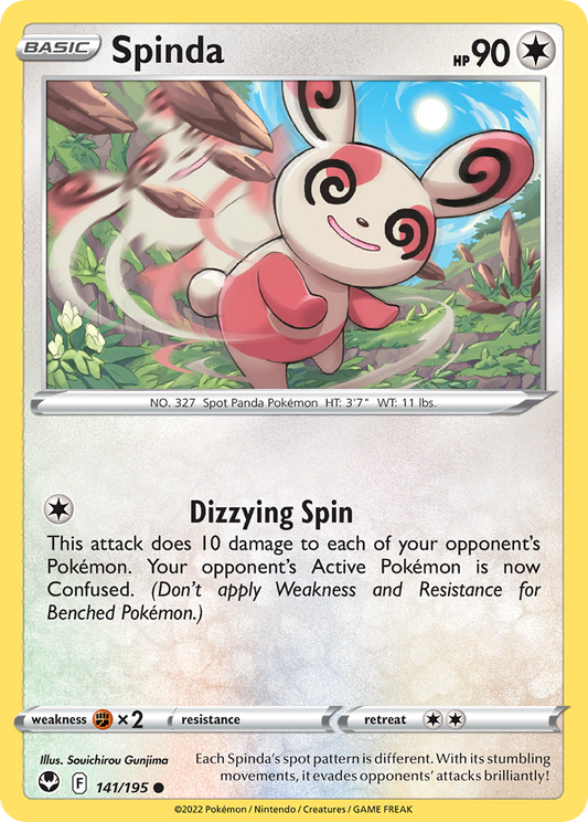 Spinda - 141/195 - Silver Tempest