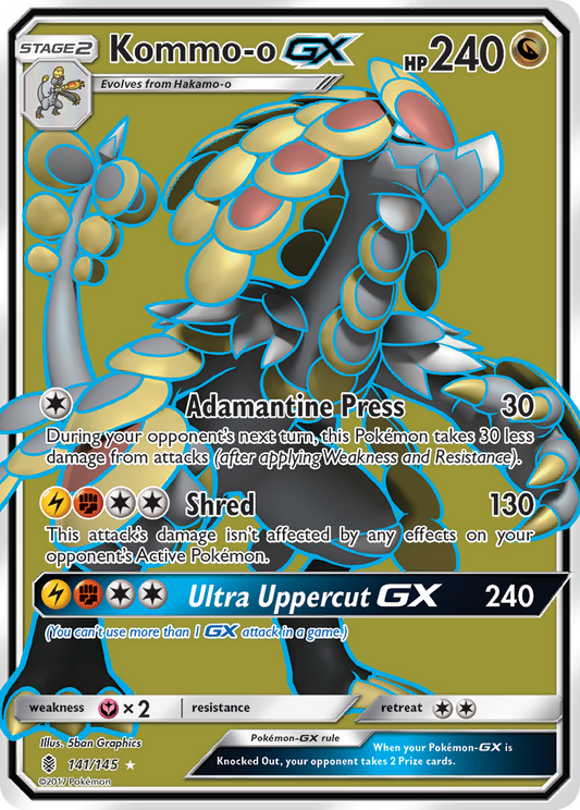 Kommo-o-GX - 141/145 - Guardians Rising