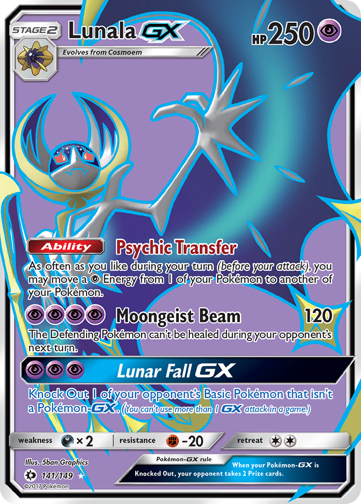 Lunala-GX - 141/149 - Sun & Moon