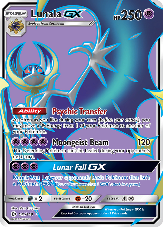 Lunala-GX - 141/149 - Sun & Moon