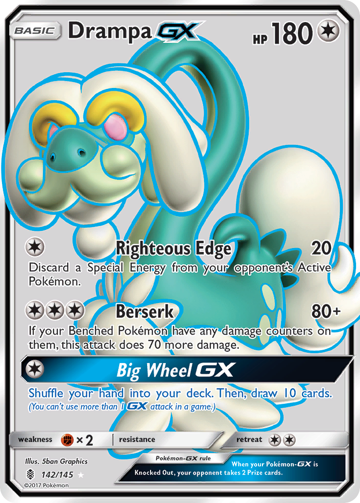 Drampa-GX - 142/145 - Guardians Rising