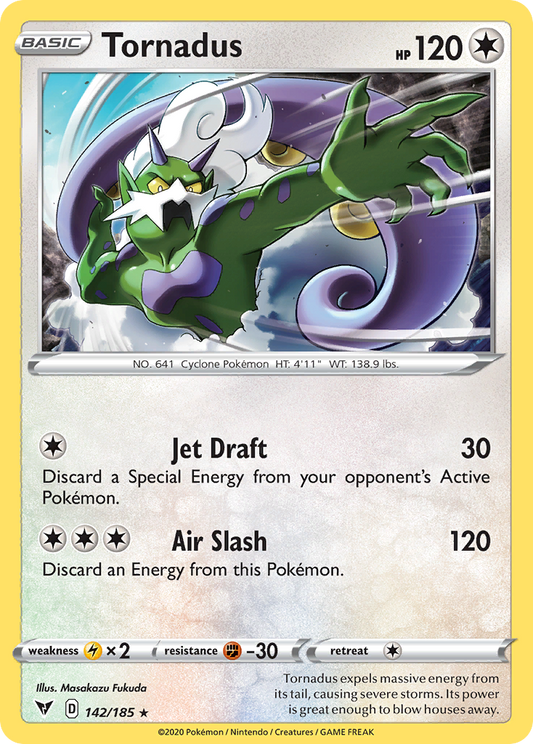 Tornadus - 142/185 - Vivid Voltage