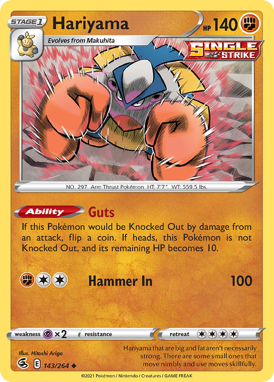 Hariyama - 143/264 - Fusion Strike