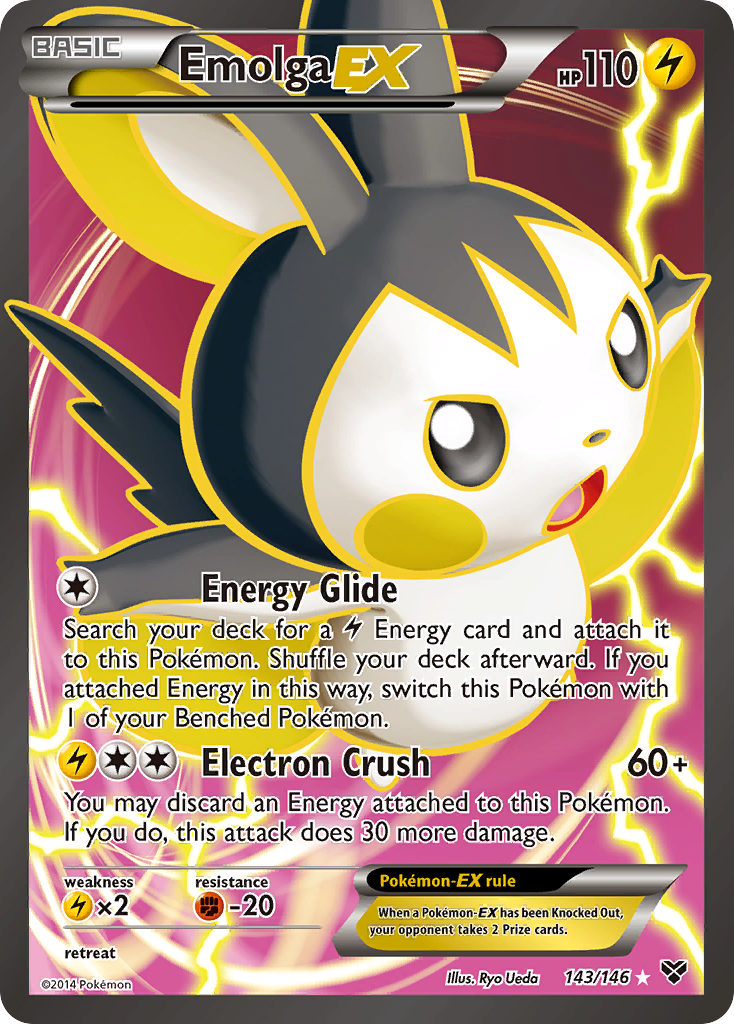 Emolga-EX - 143/146 - XY