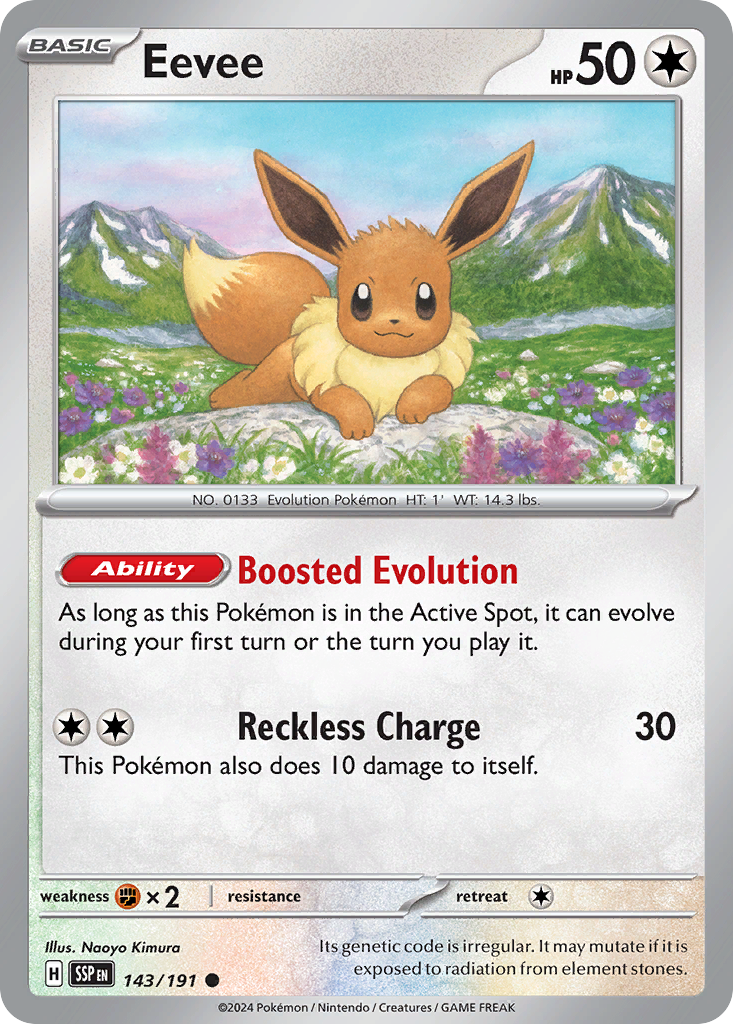 Eevee - 143/191 - Surging Sparks