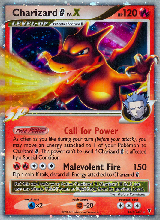 Charizard G LV.X - 143/147 - Supreme Victors