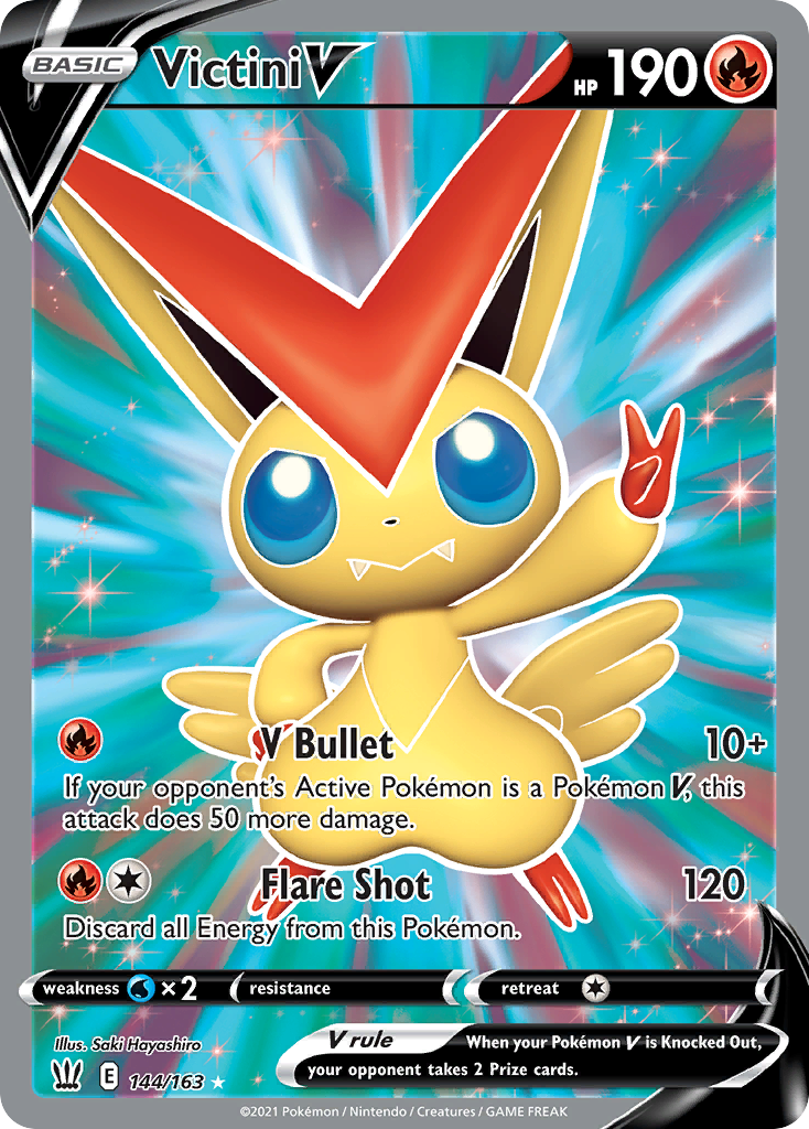 Victini V - 144/163 - Battle Styles