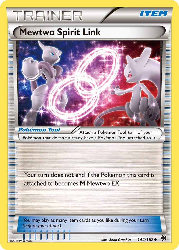 Mewtwo Spirit Link - 144/162 - BREAKthrough