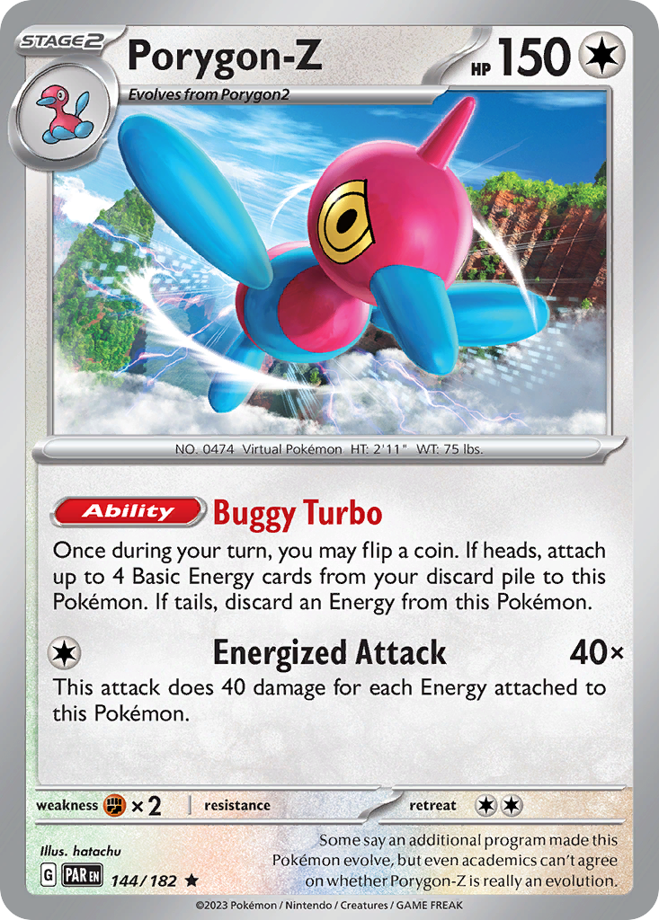 Porygon-Z - 144/182 - Paradox Rift