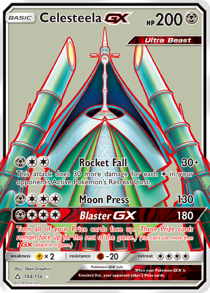 Celesteela-GX - 144/156 - Ultra Prism