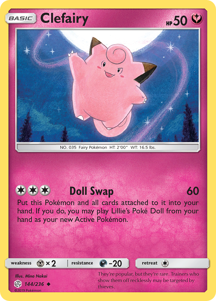 Clefairy - 144/236 - Cosmic Eclipse