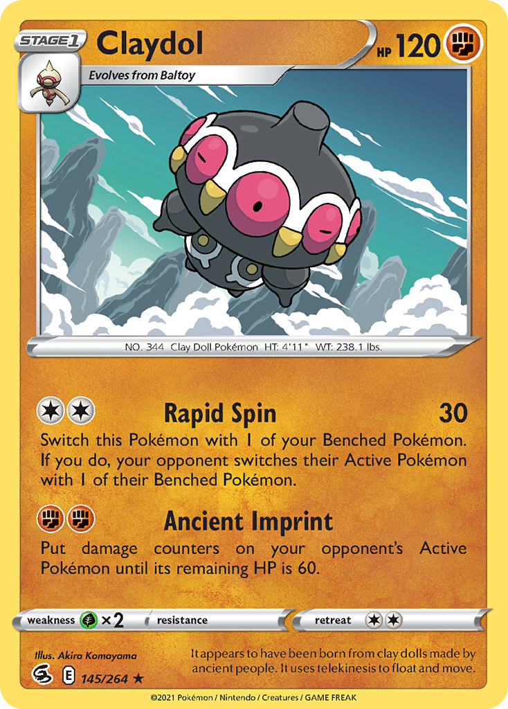 Claydol - 145/264 - Fusion Strike