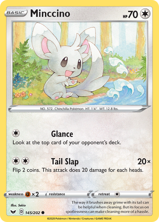 Minccino - 145/202 - Sword & Shield