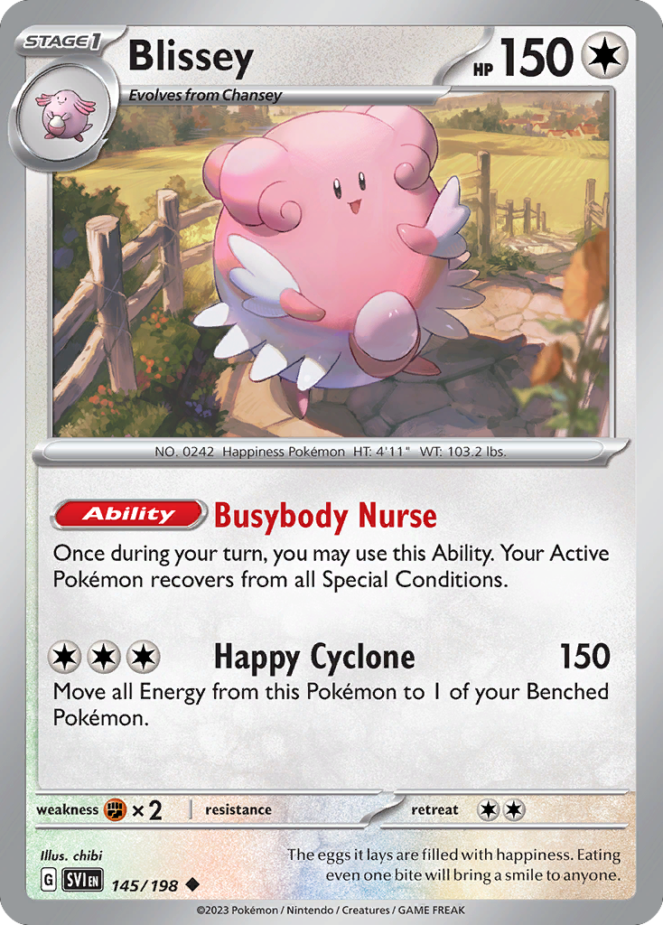 Blissey - 145/198 - Scarlet & Violet