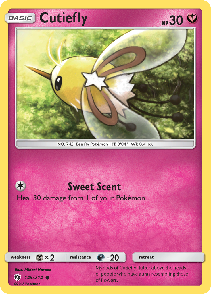 Cutiefly - 145/214 - Lost Thunder