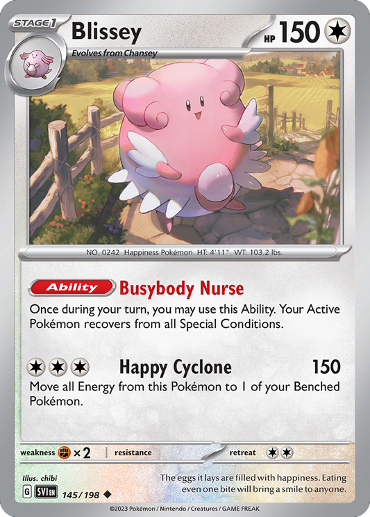 Blissey - 145/198 - Scarlet & Violet