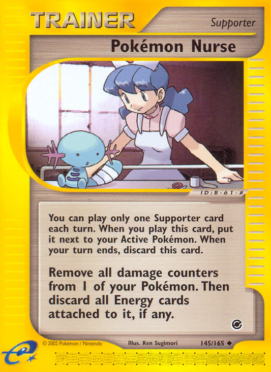 Pokémon Nurse - 145/165 - Expedition Base Set