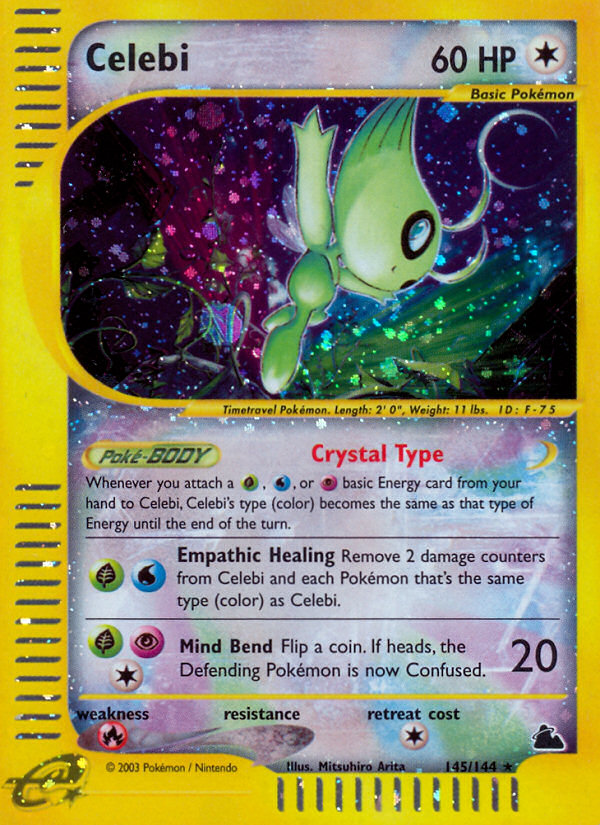 Celebi - 145/144 - Skyridge