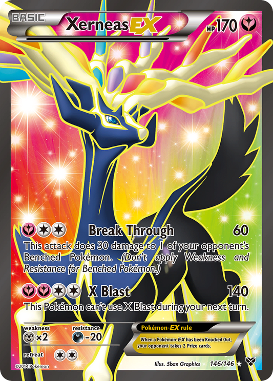 Xerneas-EX - 146/146 - XY