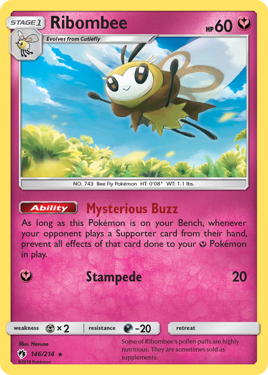 Ribombee - 146/214 - Lost Thunder