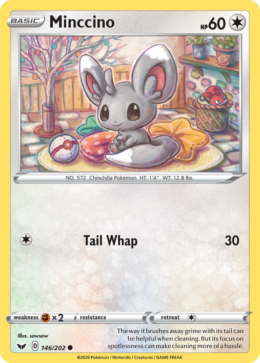 Minccino - 146/202 - Sword & Shield