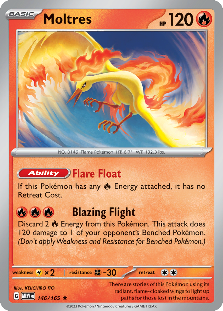 Moltres - 146/165 - 151