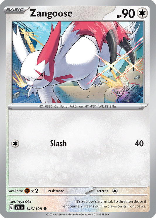 Zangoose - 146/198 - Scarlet & Violet