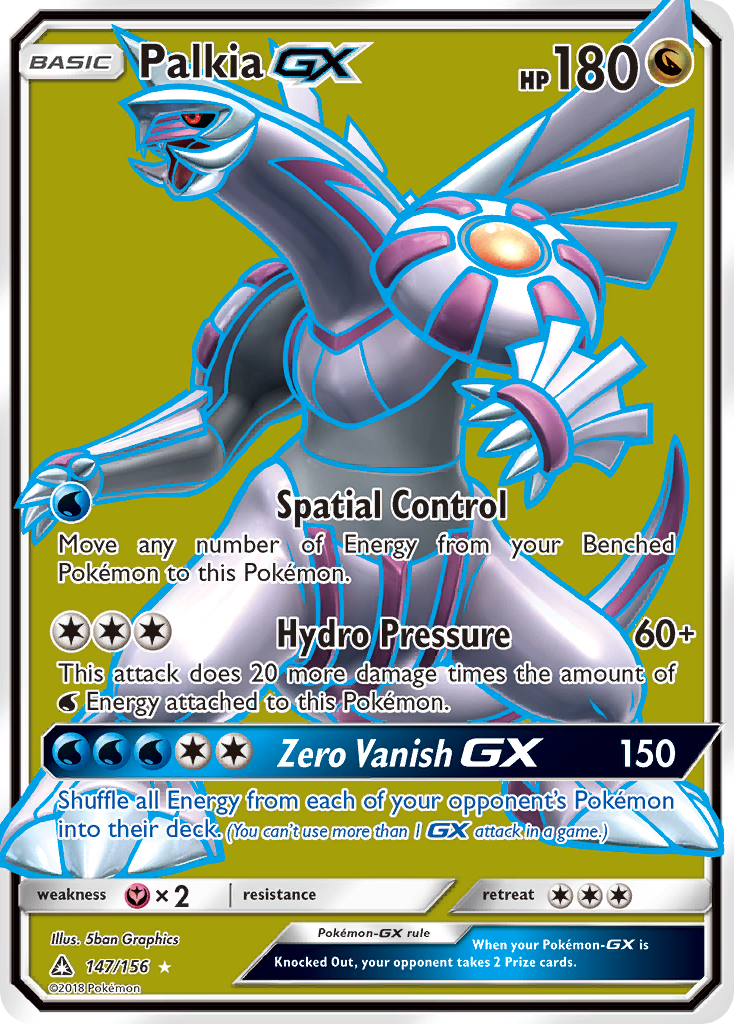 Palkia-GX - 147/156 - Ultra Prism