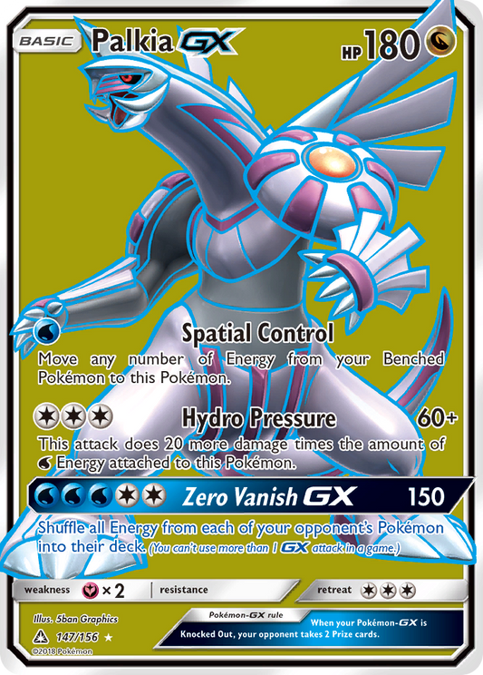 Palkia-GX - 147/156 - Ultra Prism