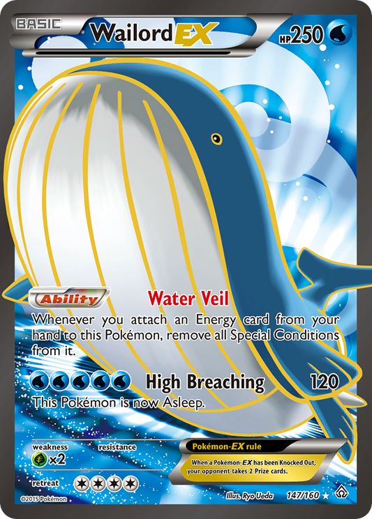 Wailord-EX - 147/160 - Primal Clash