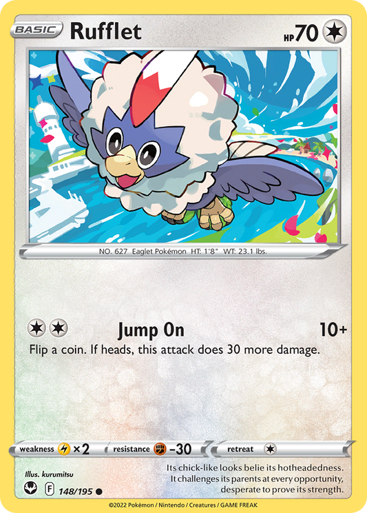 Rufflet - 148/195 - Silver Tempest