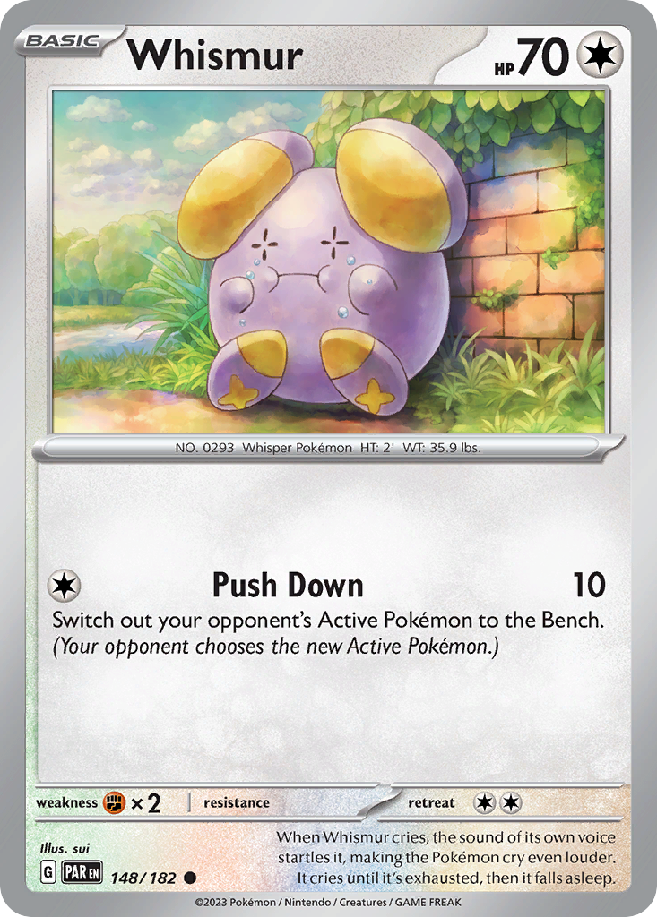 Whismur - 148/182 - Paradox Rift