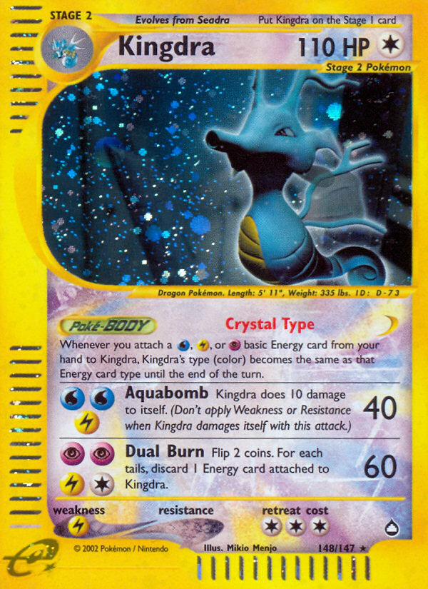 Kingdra - 148/147 - Aquapolis