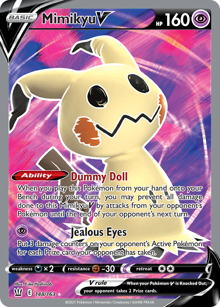 Mimikyu V - 148/163 - Battle Styles