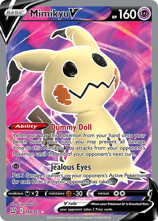 Mimikyu V - 148/163 - Battle Styles