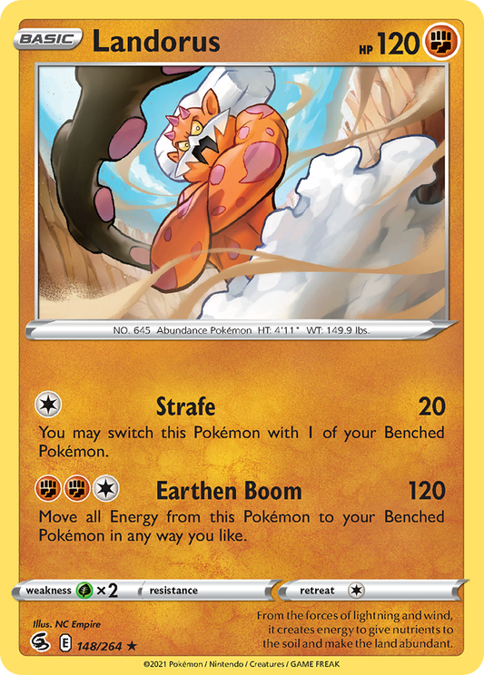 Landorus - 148/264 - Fusion Strike