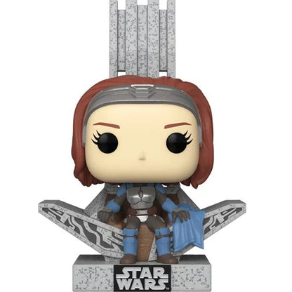 Star Wars: The Mandalorian Bo-Katan Kryze on the Throne Deluxe Funko Pop! Vinyl Figure #669