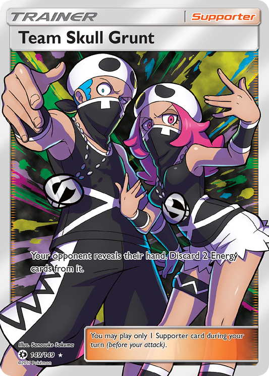 Team Skull Grunt - 149/149 - Sun & Moon