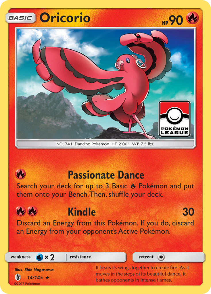 Oricorio - 014/145 - Guardians Rising