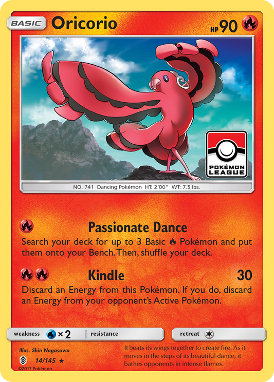 Oricorio - 014/145 - Guardians Rising