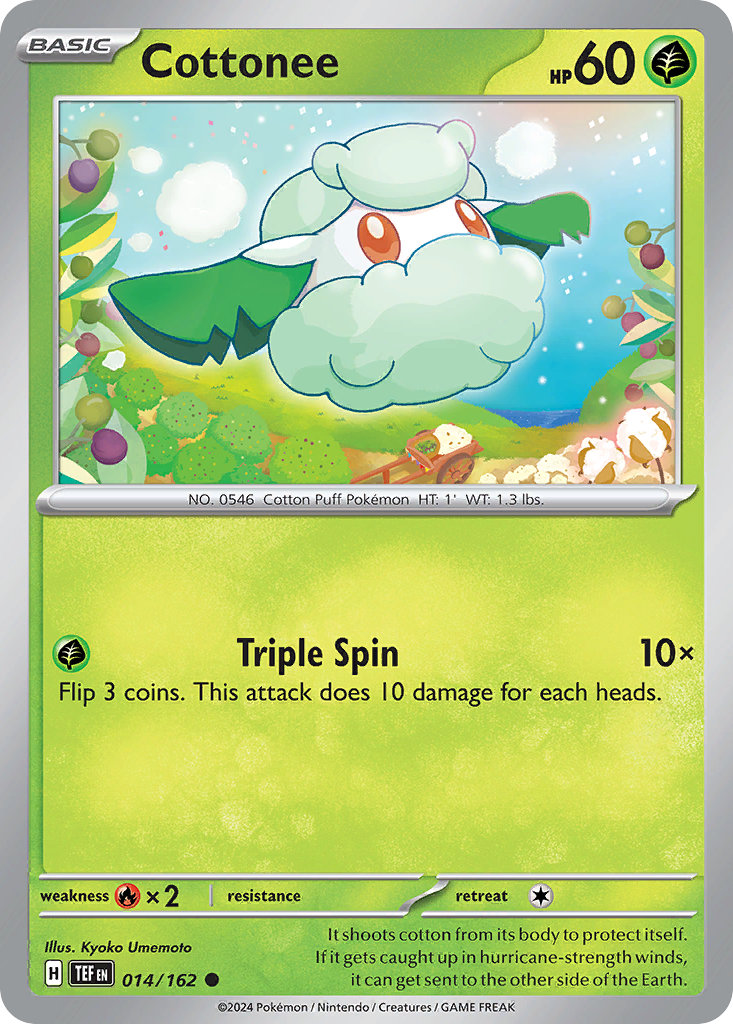 Cottonee - 014/162 - Temporal Forces