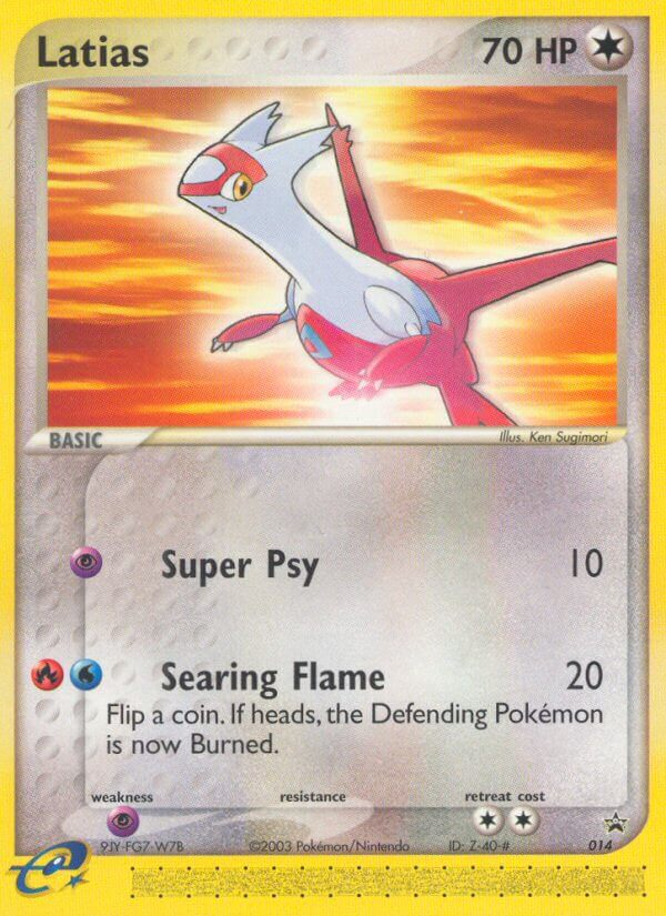 Latias - 14/40 - Nintendo Black Star Promos