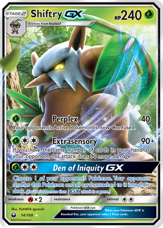 Shiftry-GX - 014/168 - Celestial Storm